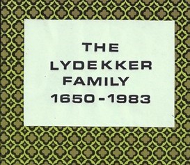 Lydekker family