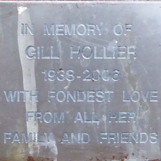 Gill Hollier, Lydekker Park