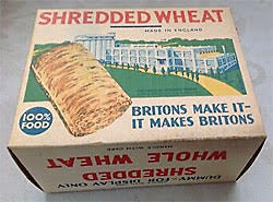 19. Modern photo of vintage Shredded Wheat - see link in script shredded 