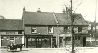 West's Bakery, Busby's, The Registrar and Marten-Part Bank, early 1900s | LHS archives, detail from LHS 12637