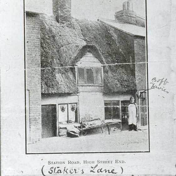 No 7 Stakers Lane (Station Road) Boff Davies shop - 1890 | Cat no Slides B 1.49