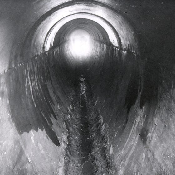 Main sewer under Piggottshill Lane - 1930 | Cat no Slides B 2.82