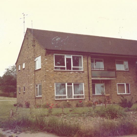 79. These flats at the eastern end of Grove Road were built in the 1970s on the site of another gravel pit. | LHS archives - LHS 001357 LFC