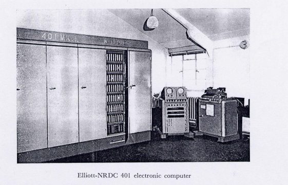 The Elliott 401 Computer at Rothamsted