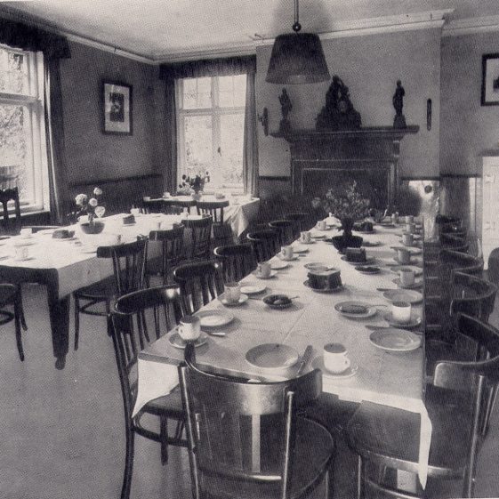 Dining Room | Hardenwick Prospectus, 1938, LHC collection