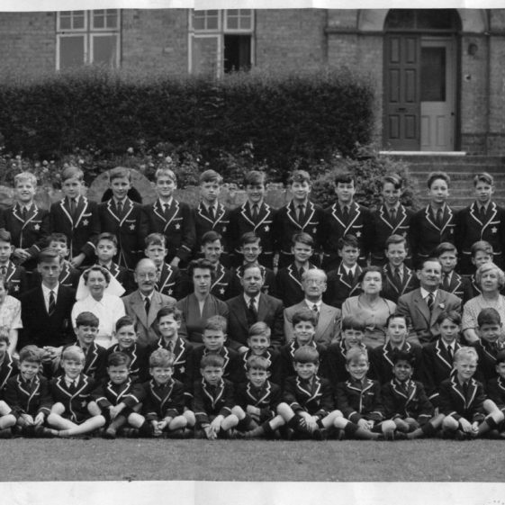 1958 school photo | Copy scanned by Stef Bishop
