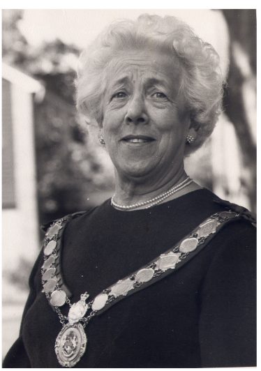Cllr Winifred Wyborn, Chairman of Harpenden Urban District Council, 1971-72 | Mrs Wyborn's album - Harpenden Free Press
